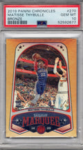 2019 Panini Chronicles Marquee Bronze Matisse Thybulle PSA 10 Rookie RC 0i76