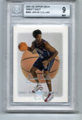 2001-02 Upper Deck Sweet Shot - 2001-02 Rookie Jason Collins #98 /1200 (RC) beckett 9