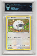 2021 Pokemon Fusion Strike 222/264 Wooloo Holo TGC 9