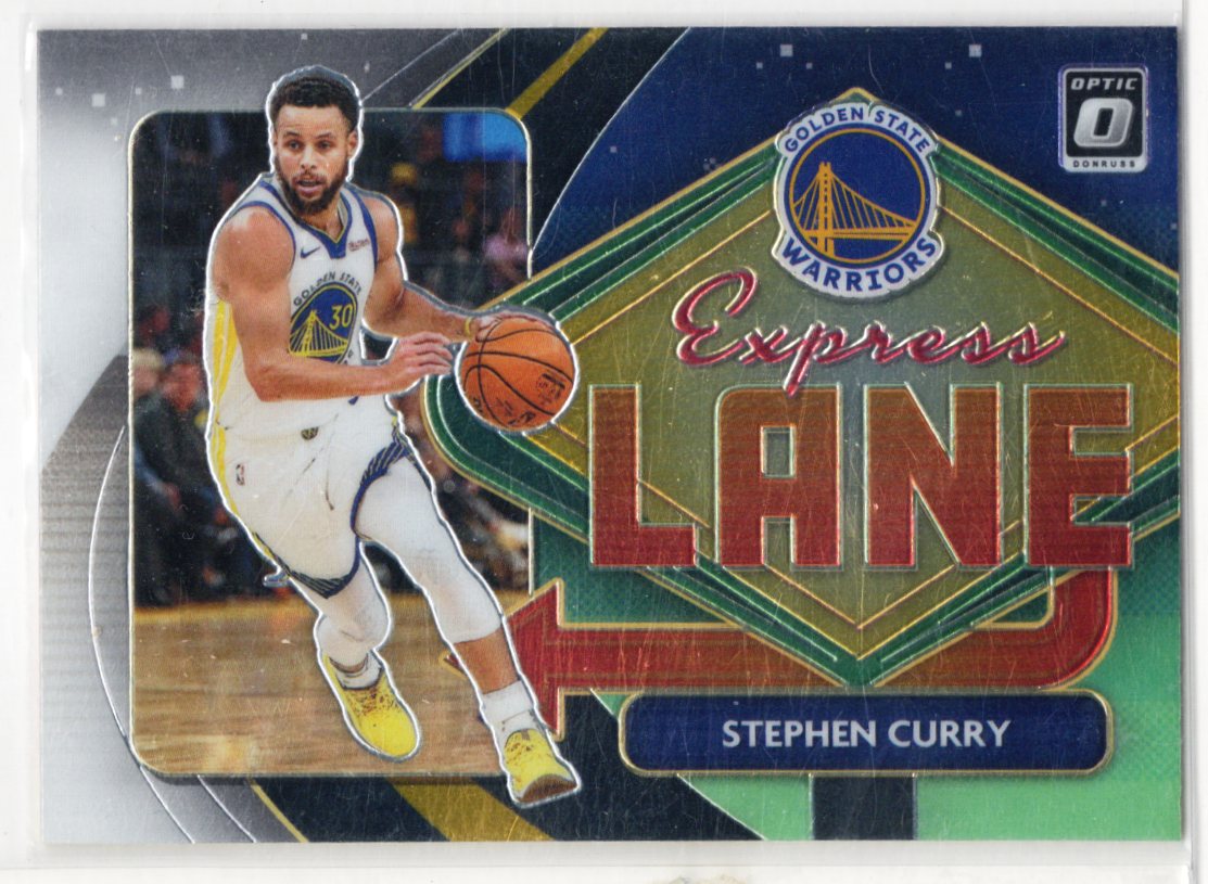 2020-21 Panini Donruss Optic - Express Lane Stephen Curry #3