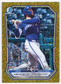 2026 Bowman Chrome Blake Mitchell Gold Shimmer 13/50 Kansas City Royals