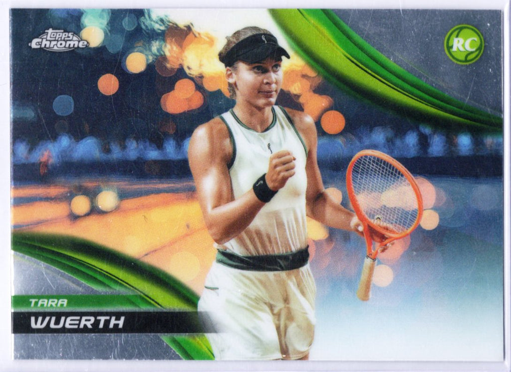2025 Topps Chrome #253 Tara Wuerth Tennis Card