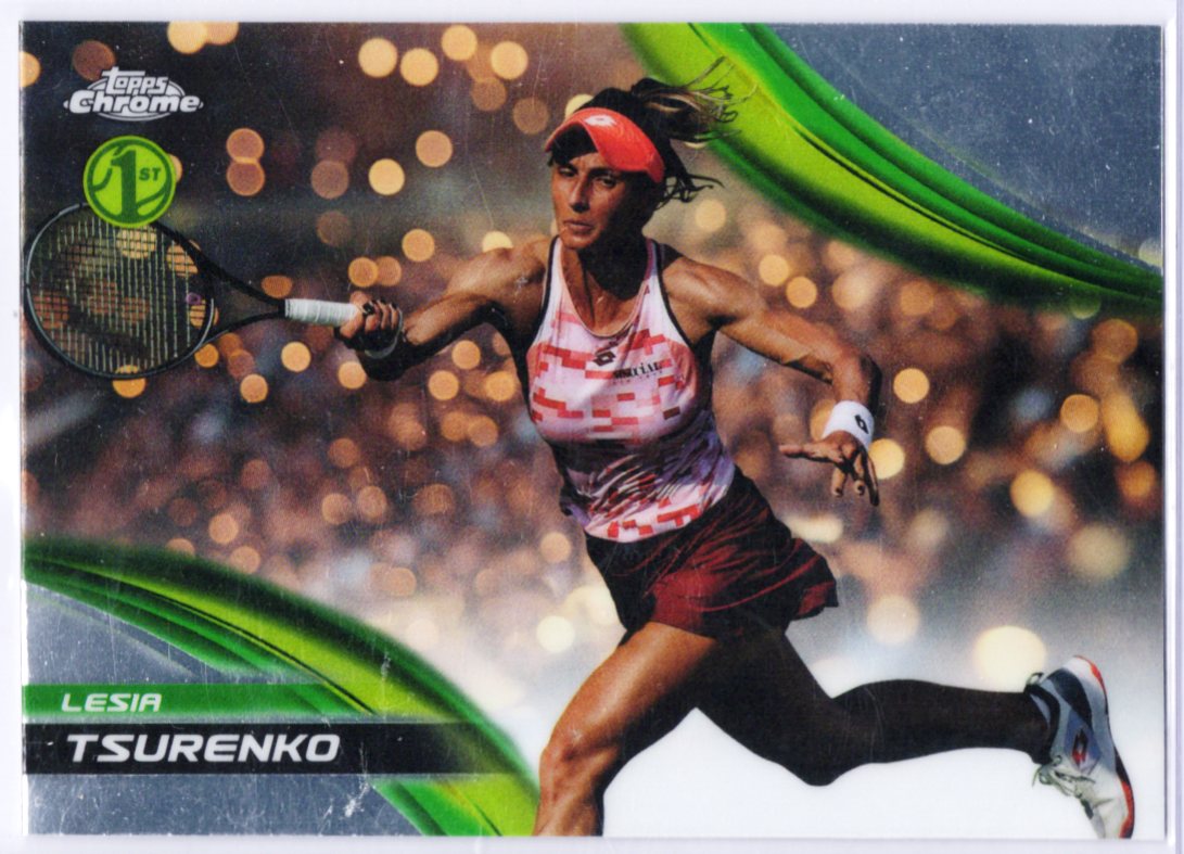 2025 Topps Chrome #146 Lesia Tsurenko Tennis Card