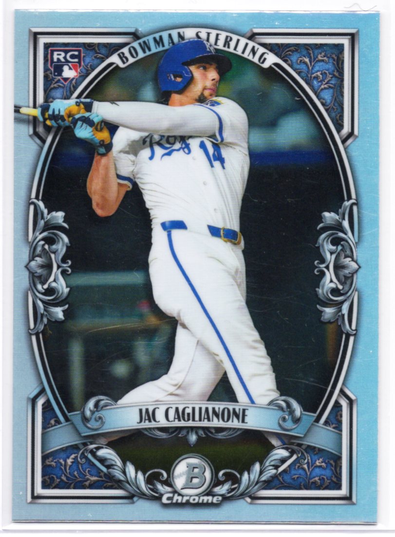 2026 Bowman Jac Caglianone RC Mega Box Mojo Refractor Sterling #BST-14 Royals