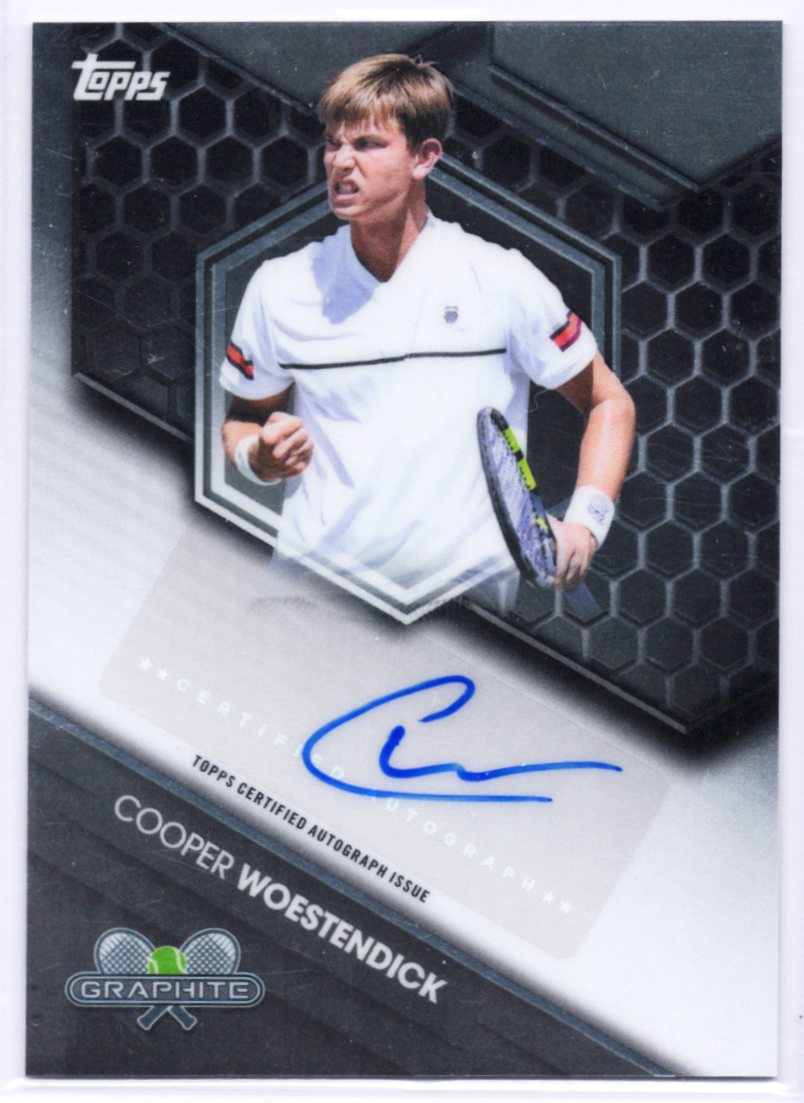 2026 Topps Graphite - Graphite Signatures Cooper Woestendick #GRS-CWK (AU) U18