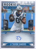 2024 Panini Contenders #126 Ja'Tavion Sanders Rookie Ticket Auto RC