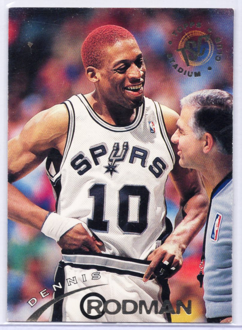 1994-95 Topps Stadium Club #72 Dennis Rodman - San Antonio Spurs
