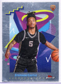2024-25 Topps Finest - Rare #289 Stephon Castle (RC) San Antonio Spurs