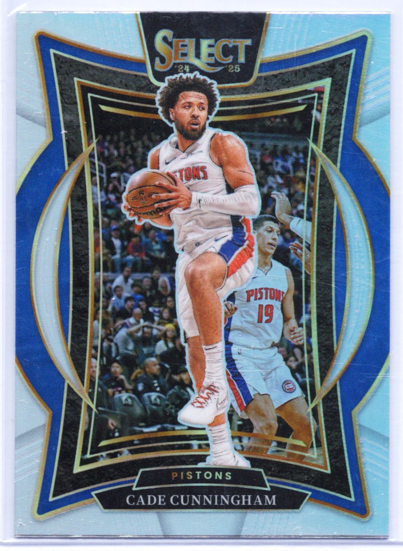 Cade Cunningham - 2024-25 Select Concourse #65 Silver Prizm Parallel