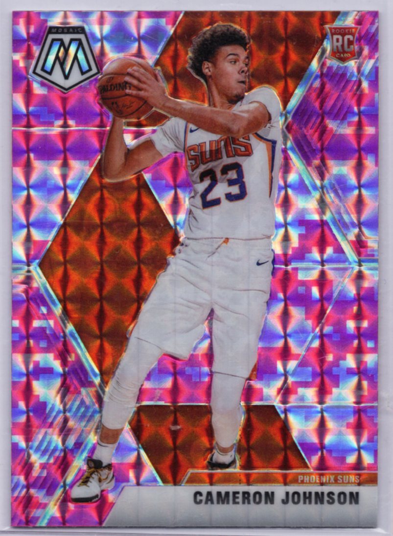 Panini 2019-20 Mosaic Prizm Rookie #203 Cameron Johnson Phoenix Suns