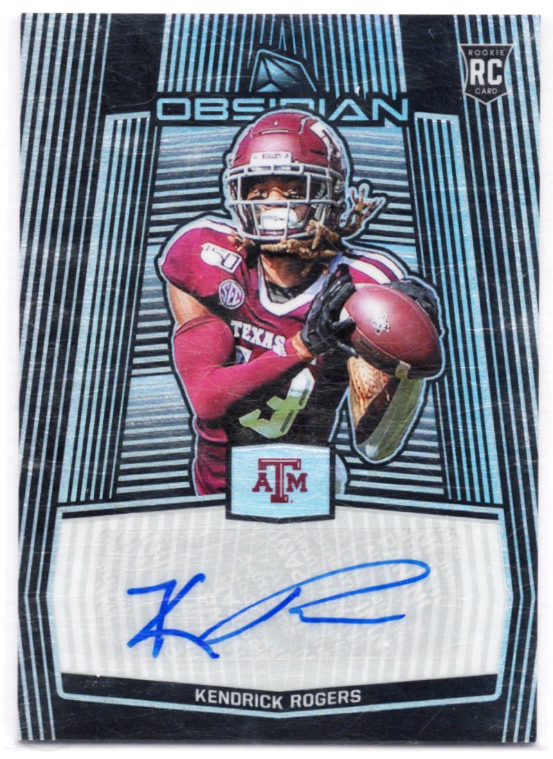 2020 Panini Chronicles Draft Picks Obsidian Kendrick Rogers 36/99