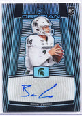 2020 Panini Obsidian Draft Picks 04/99 Brian Lewerke #90 Rookie Auto RC 0ce9