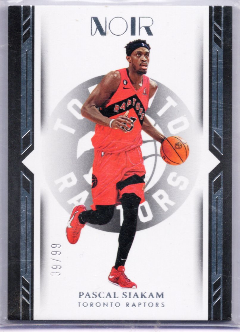 Pascal Siakam 2022-23 Panini Noir Icon Edition Base 39/99 #86