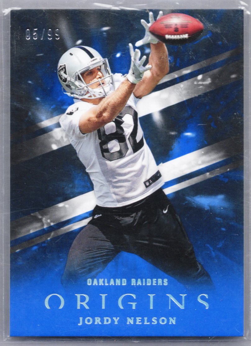 2018 Panini Origins Blue 05/99 Jordy Nelson #24 03wd