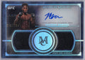 2019 Topps UFC Museum HAKEEM DAWODU Signature Swatches Dual Relic Auto 145/160