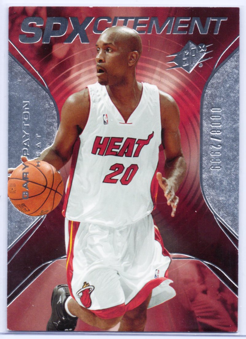 2006-07 SPx - Spxcitement Gary Payton #SPX-69 8/2999