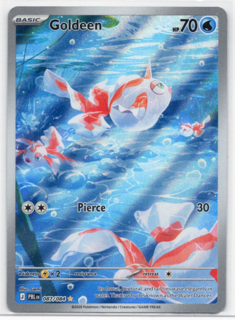 Goldeen - 087/084 - Pitch Black (Pokemon) NM