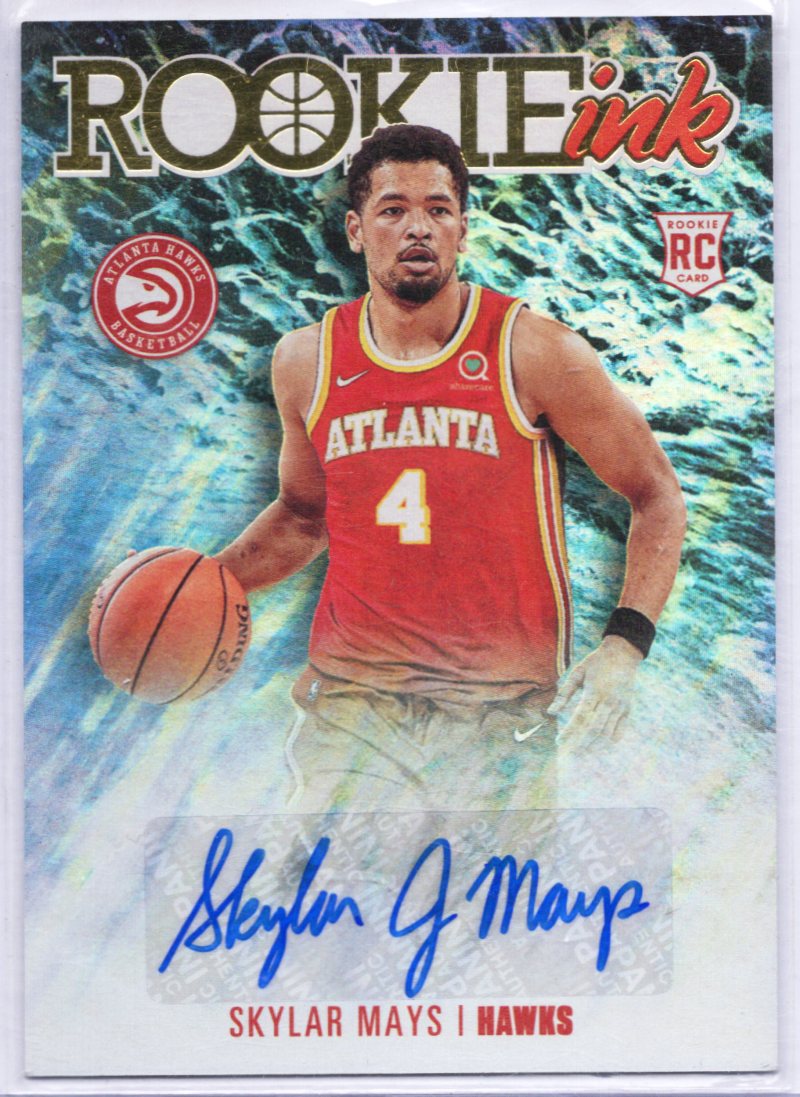 2020-21 Panini NBA Hoops Rookie Ink Skylar Mays #RI-SMY Auto RC 0u46